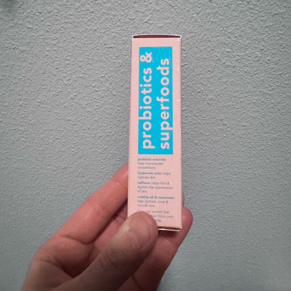NIB TULA Skincare Rose Glow Eye Balm - Picture 3 of 9